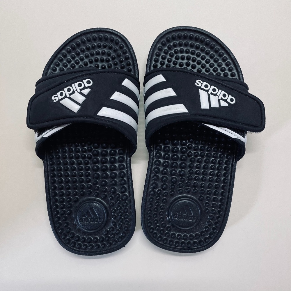 Adidas Toddler Slides in Black NWOT